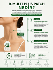 B-Multi Plus Patch Vitamin ve Mineral Desteği